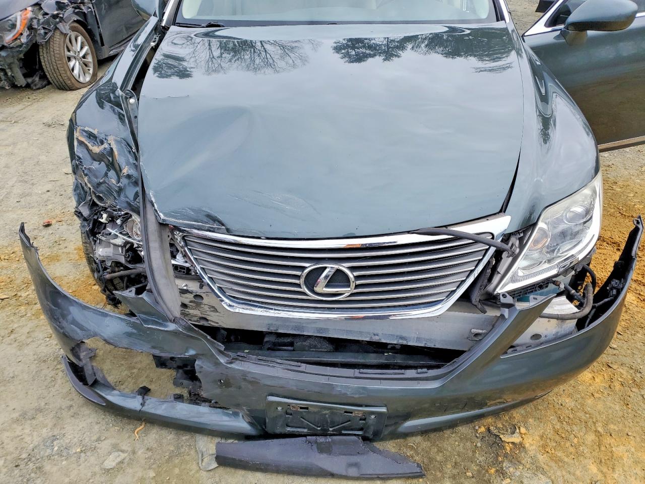 2009 Lexus Ls 460 L Gray vin: JTHDL46F195000244