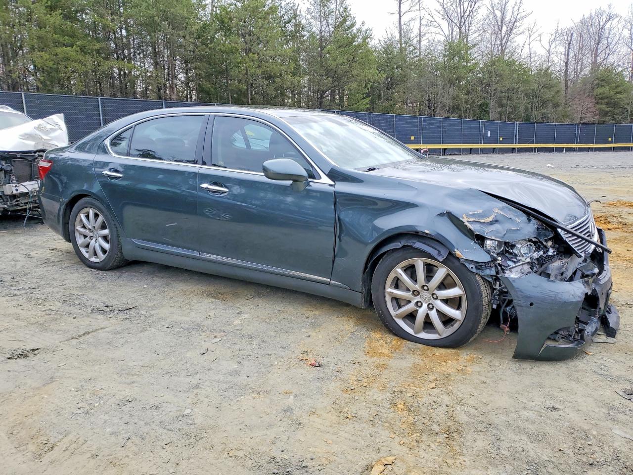 2009 Lexus Ls 460 L Gray vin: JTHDL46F195000244