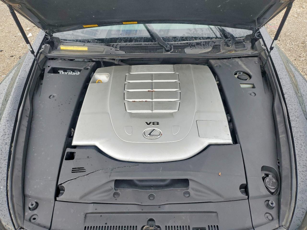 2009 Lexus Ls 460l Black vin: JTHDL46F295000608