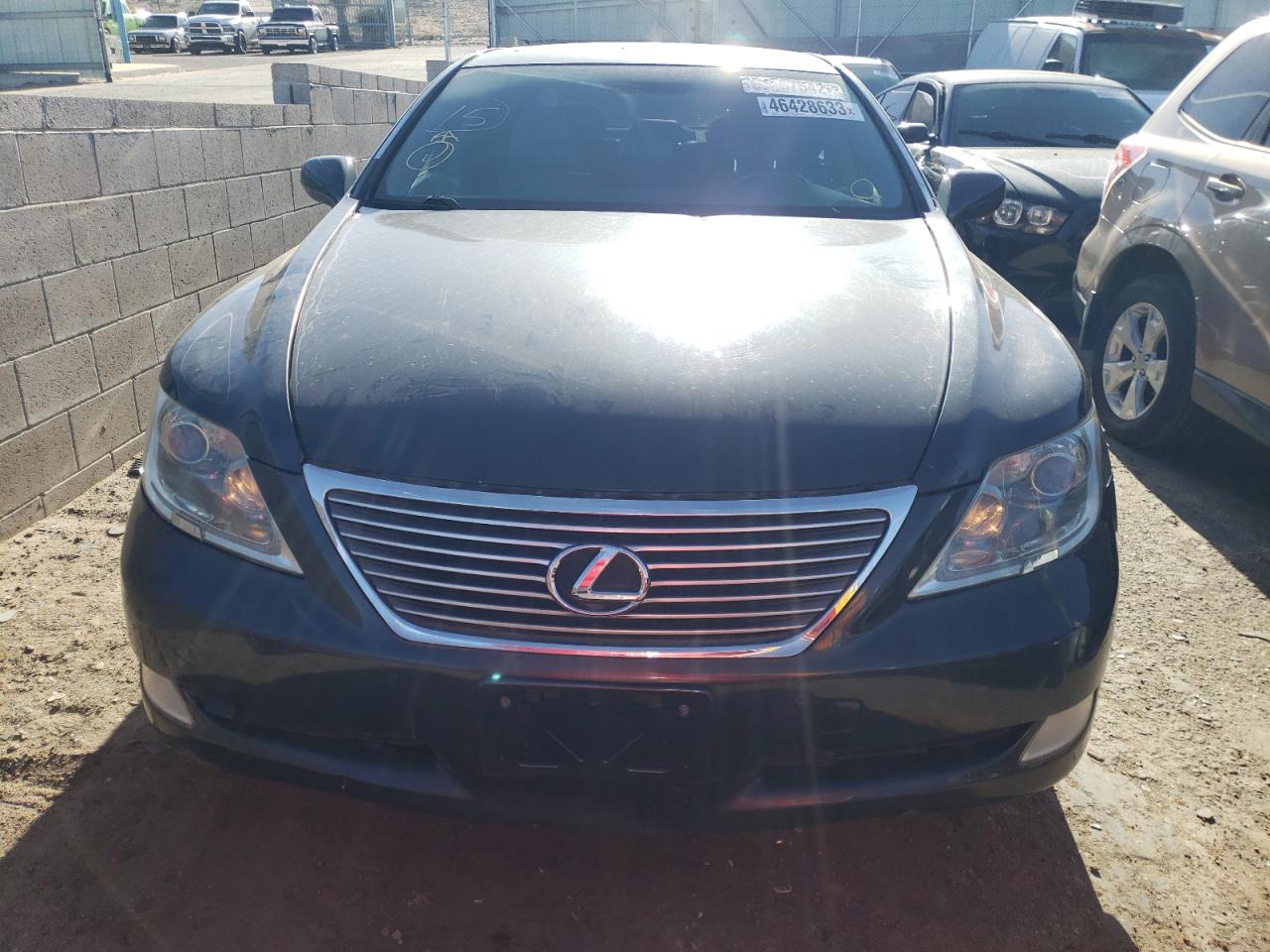 2009 Lexus Ls Black vin: JTHDL46FX95000517