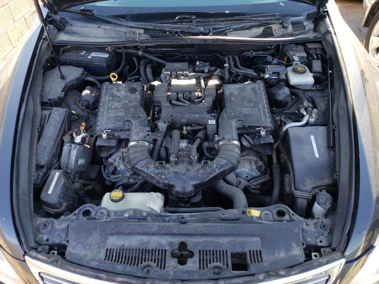 2009 Lexus Ls Black vin: JTHDL46FX95000517