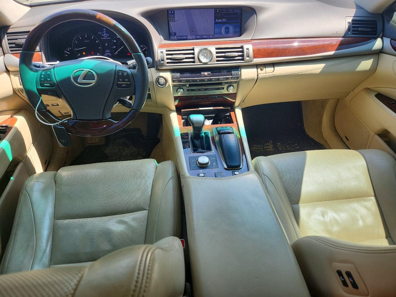 2013 Lexus Ls 460l Tan vin: JTHDL5EF1D5005072