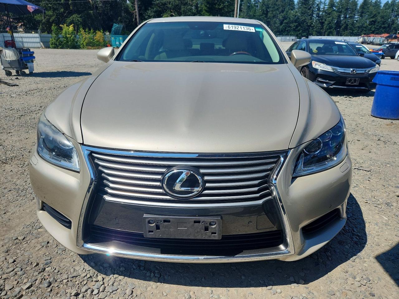 2013 Lexus Ls 460l Tan vin: JTHDL5EF1D5005072