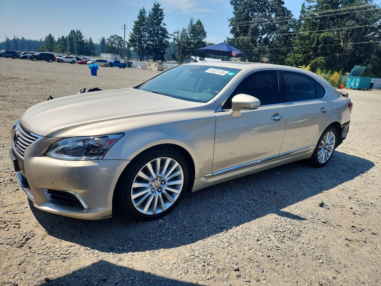 2013 Lexus Ls 460l Tan vin: JTHDL5EF1D5005072