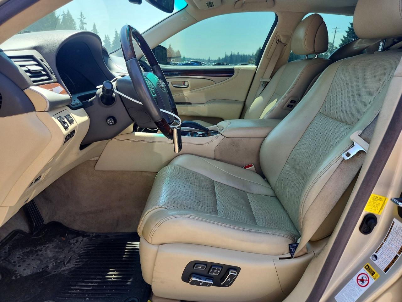 2013 Lexus Ls 460l Tan vin: JTHDL5EF1D5005072