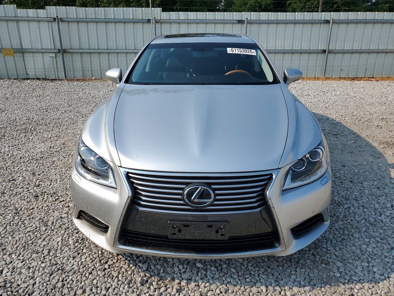 2014 Lexus Ls 460l Silver vin: JTHDL5EF2E5006474