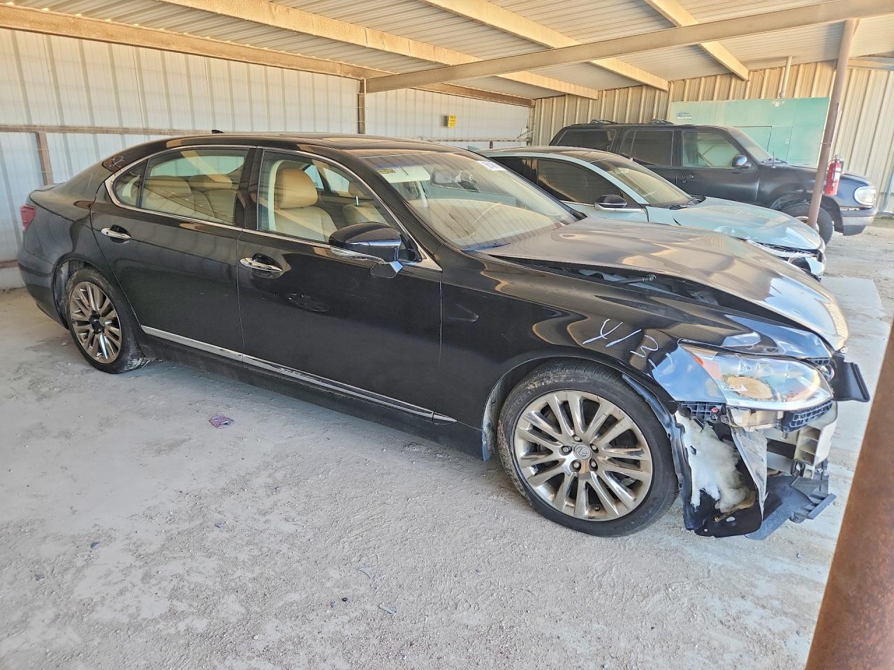 2015 Lexus Ls 460l Черный vin: JTHDL5EF5F5007359