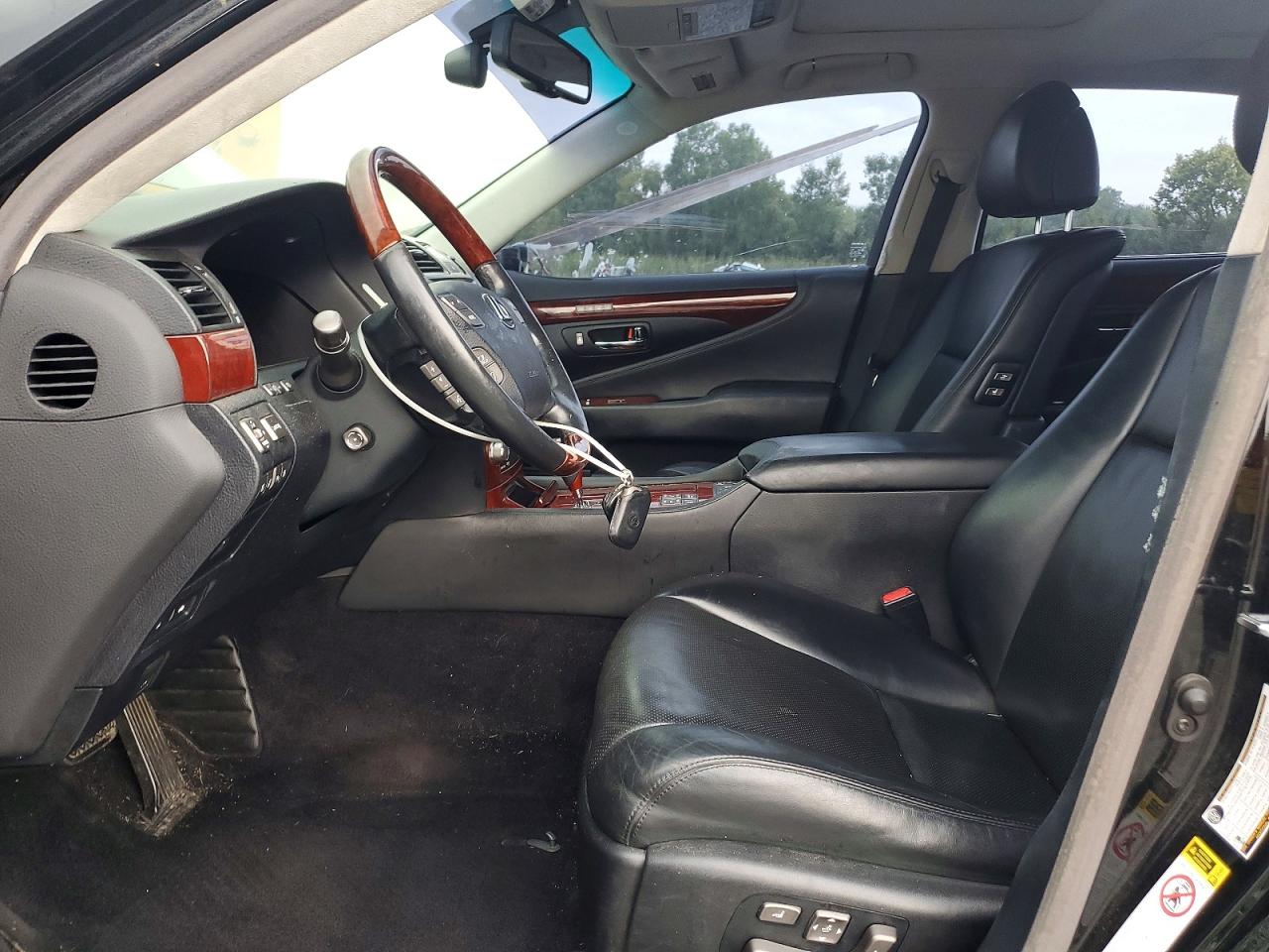 2010 Lexus Ls 460l Черный vin: JTHDL5EF6A5001062