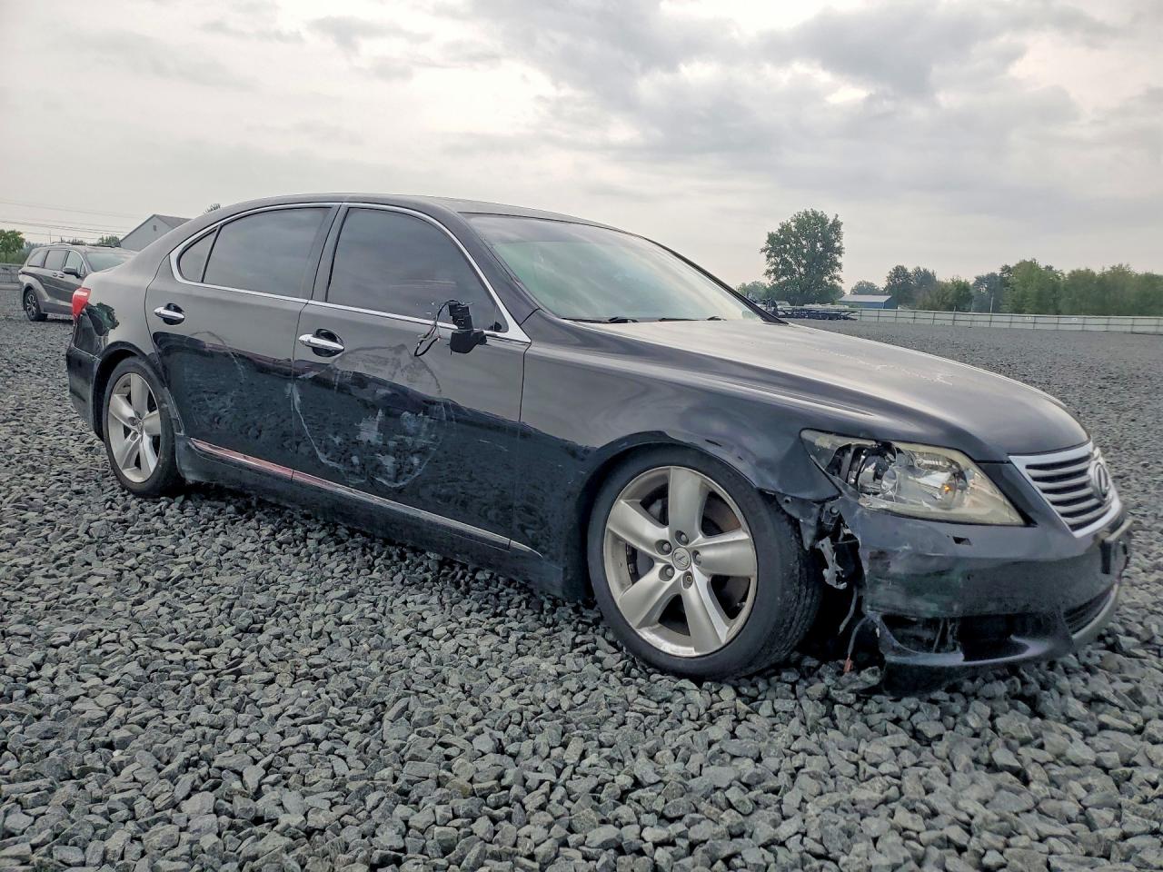 2010 Lexus Ls 460l Черный vin: JTHDL5EF6A5001062