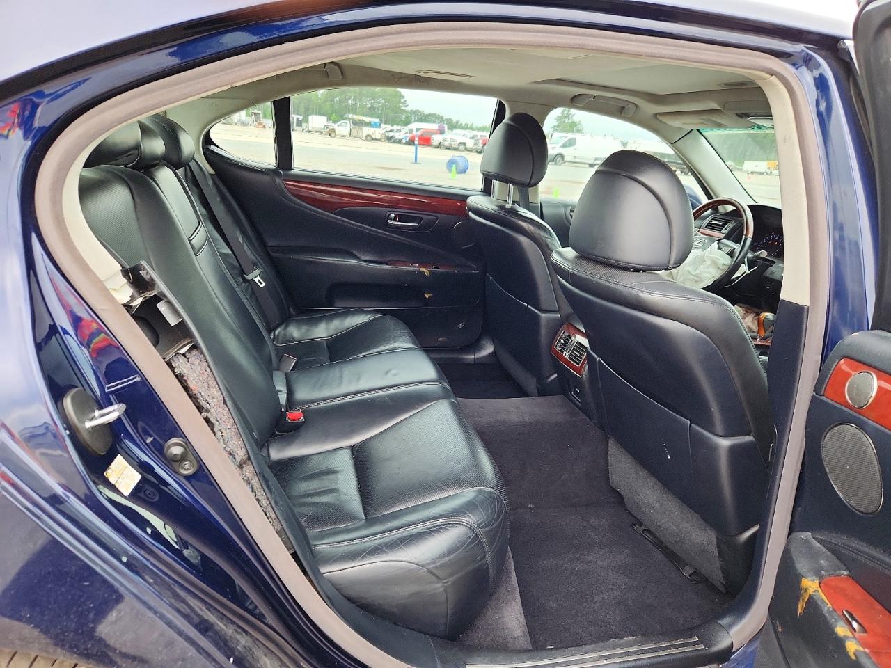 2010 Lexus Ls 460l Синий vin: JTHDL5EF6A5001515