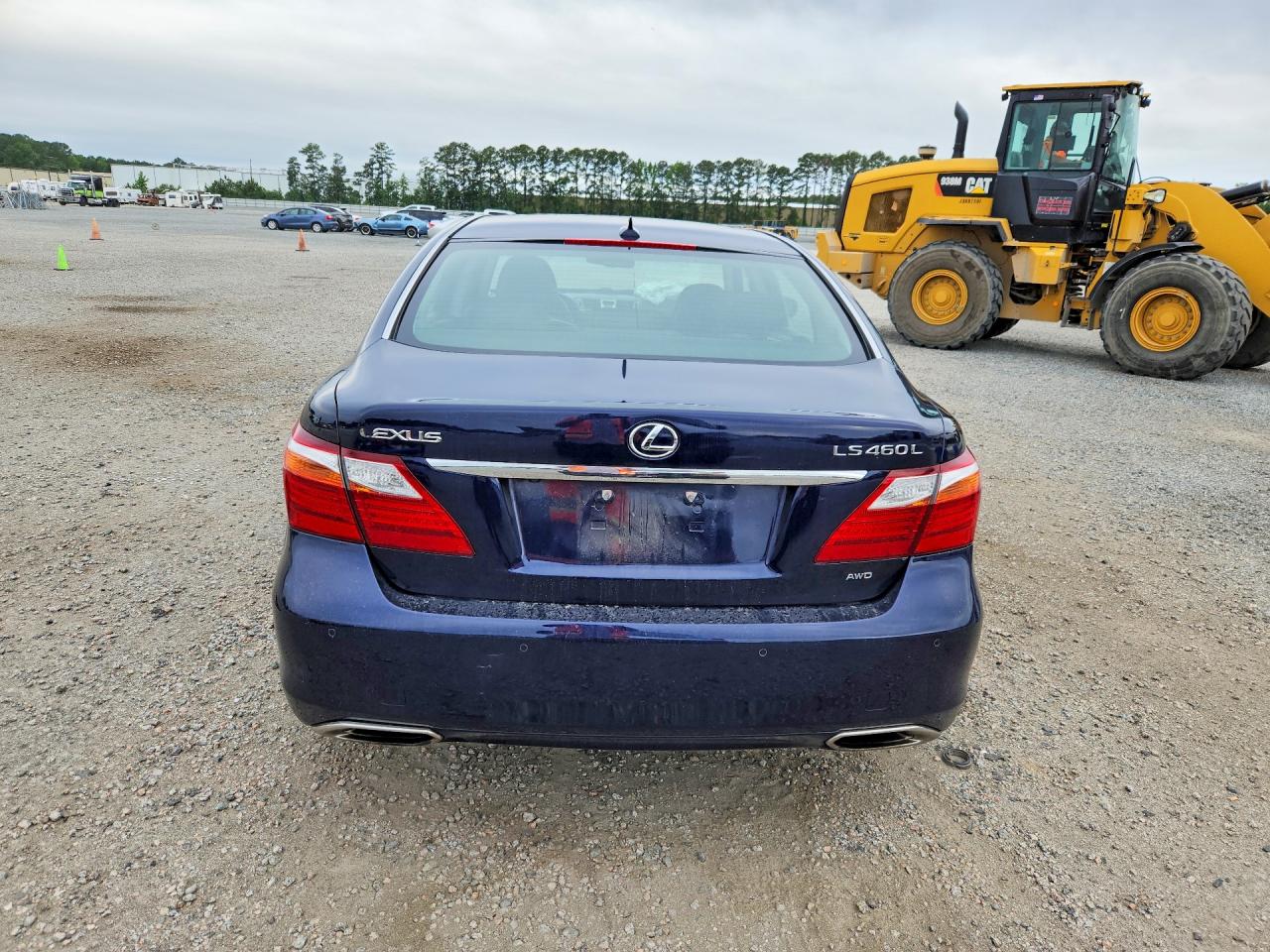 2010 Lexus Ls 460l Синий vin: JTHDL5EF6A5001515