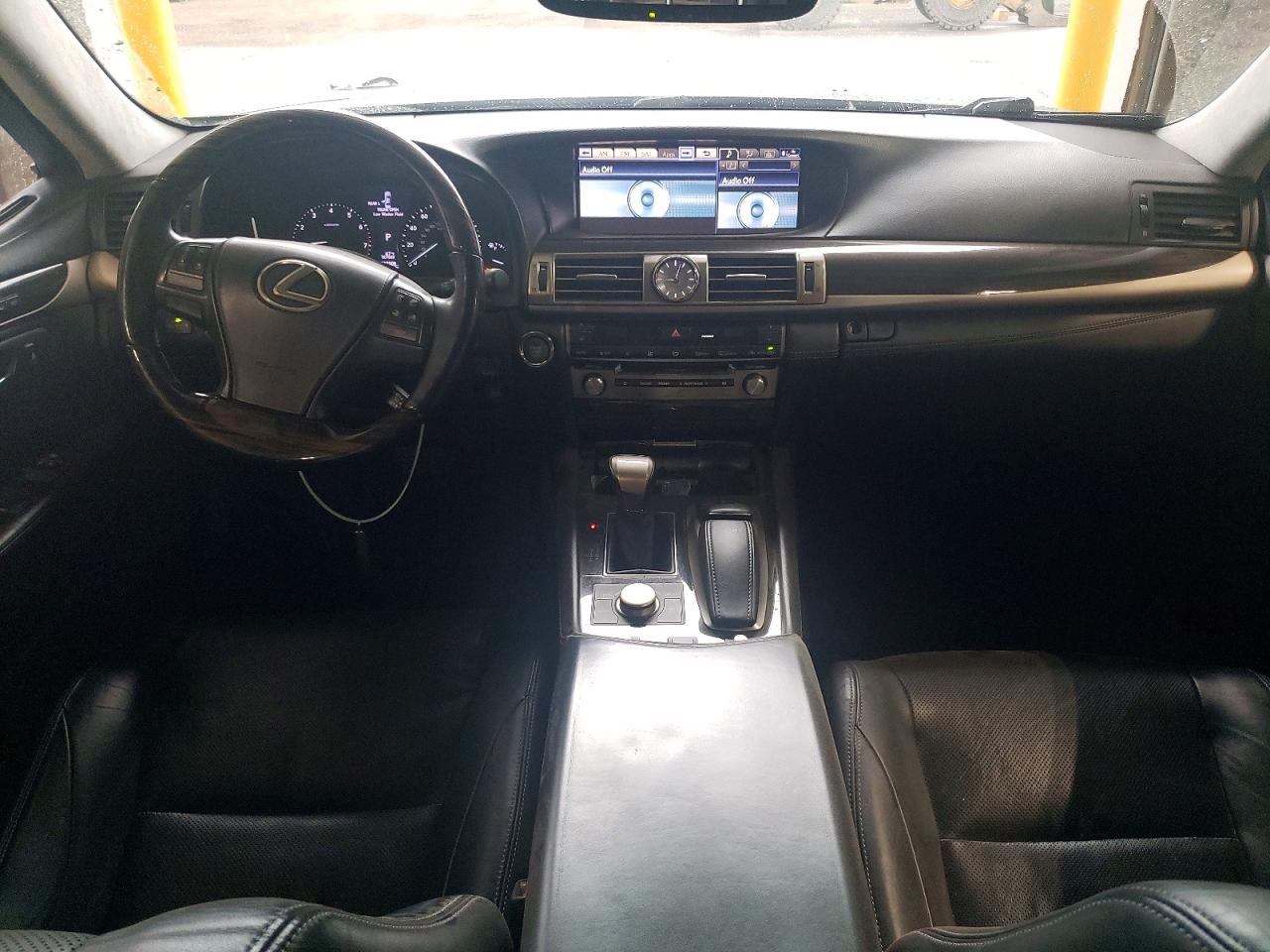 2014 Lexus Ls 460l Black vin: JTHDL5EF8E5006141