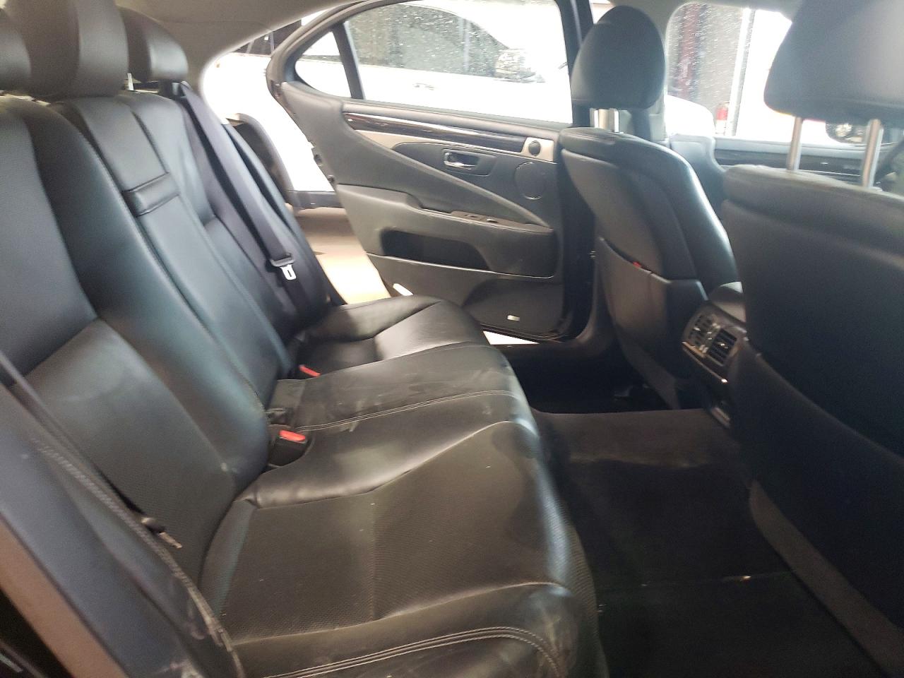 2014 Lexus Ls 460l Black vin: JTHDL5EF8E5006141