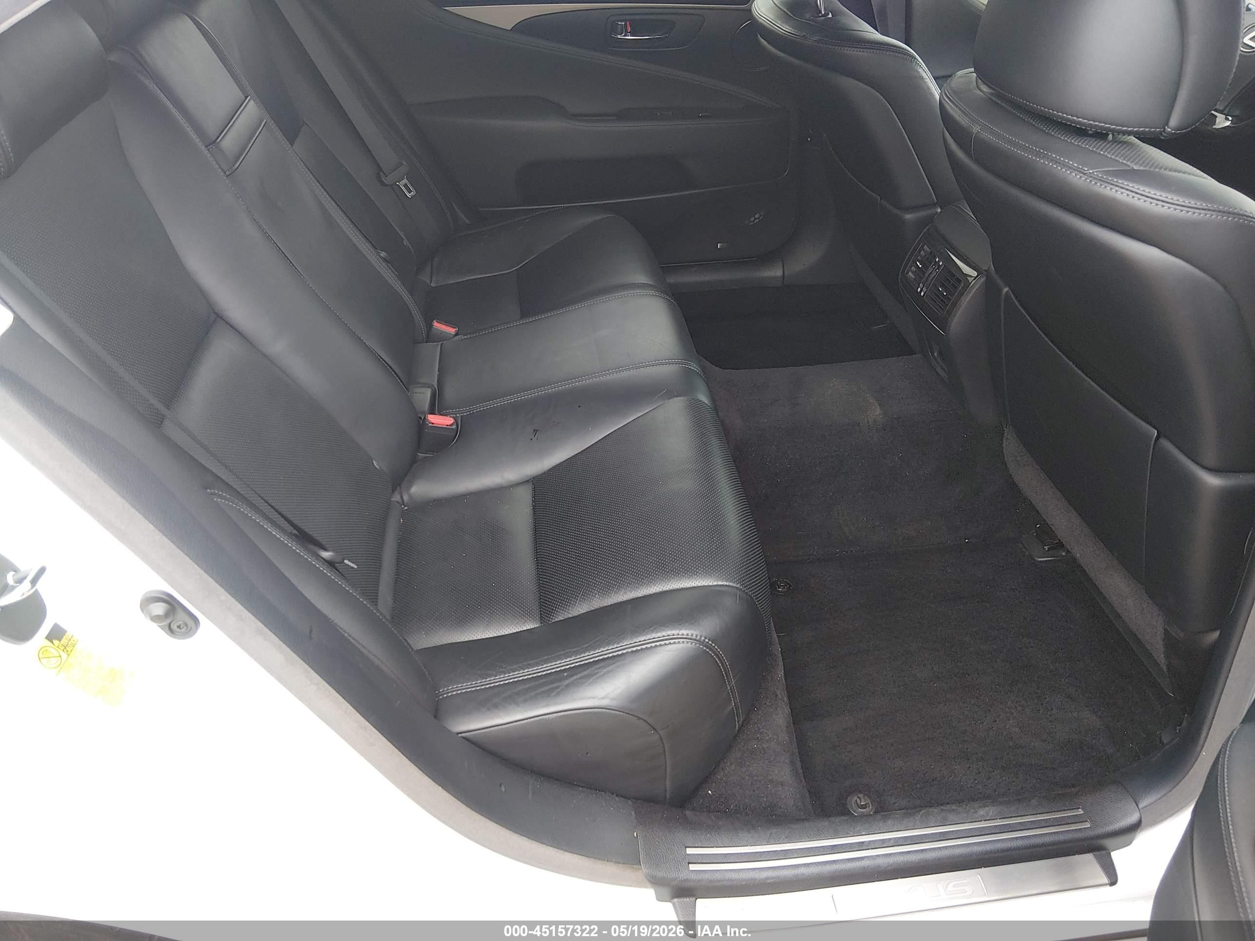 2013 Lexus Ls 460 L Белый vin: JTHDL5EF9D5005871