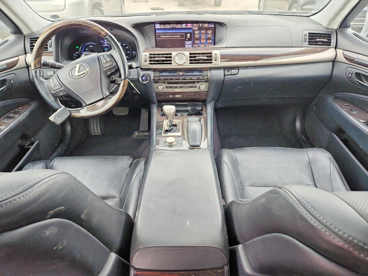 2014 Lexus Ls 600hl Silver vin: JTHDU1EF4E5017837