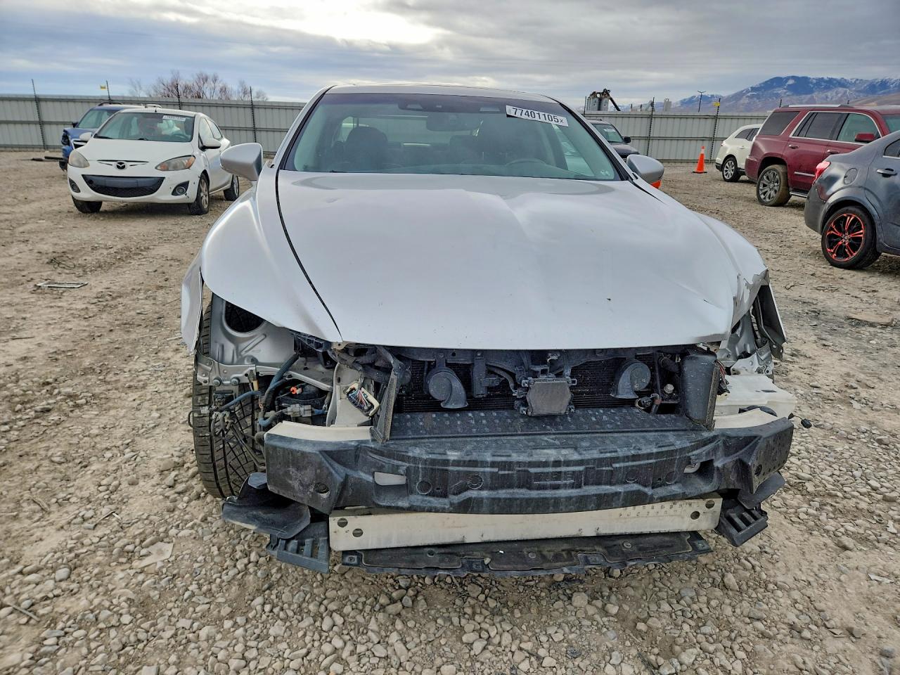 2014 Lexus Ls 600hl Silver vin: JTHDU1EF4E5017837