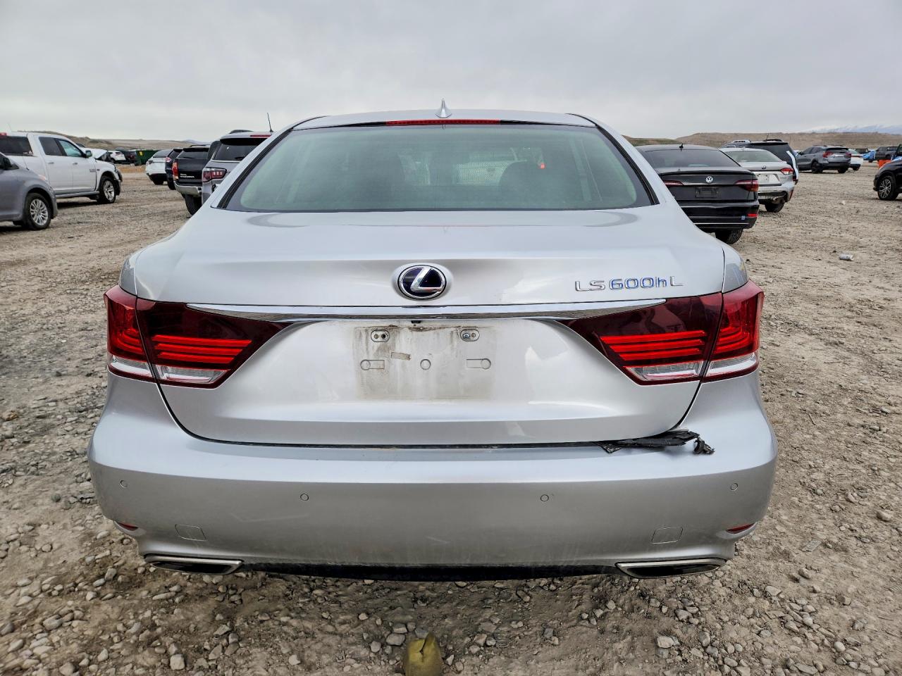 2014 Lexus Ls 600hl Silver vin: JTHDU1EF4E5017837
