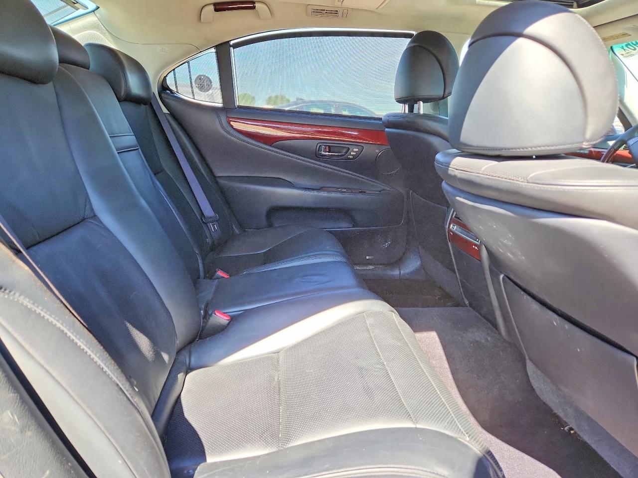2010 Lexus Ls 600hl Black vin: JTHDU1EF5A5012480