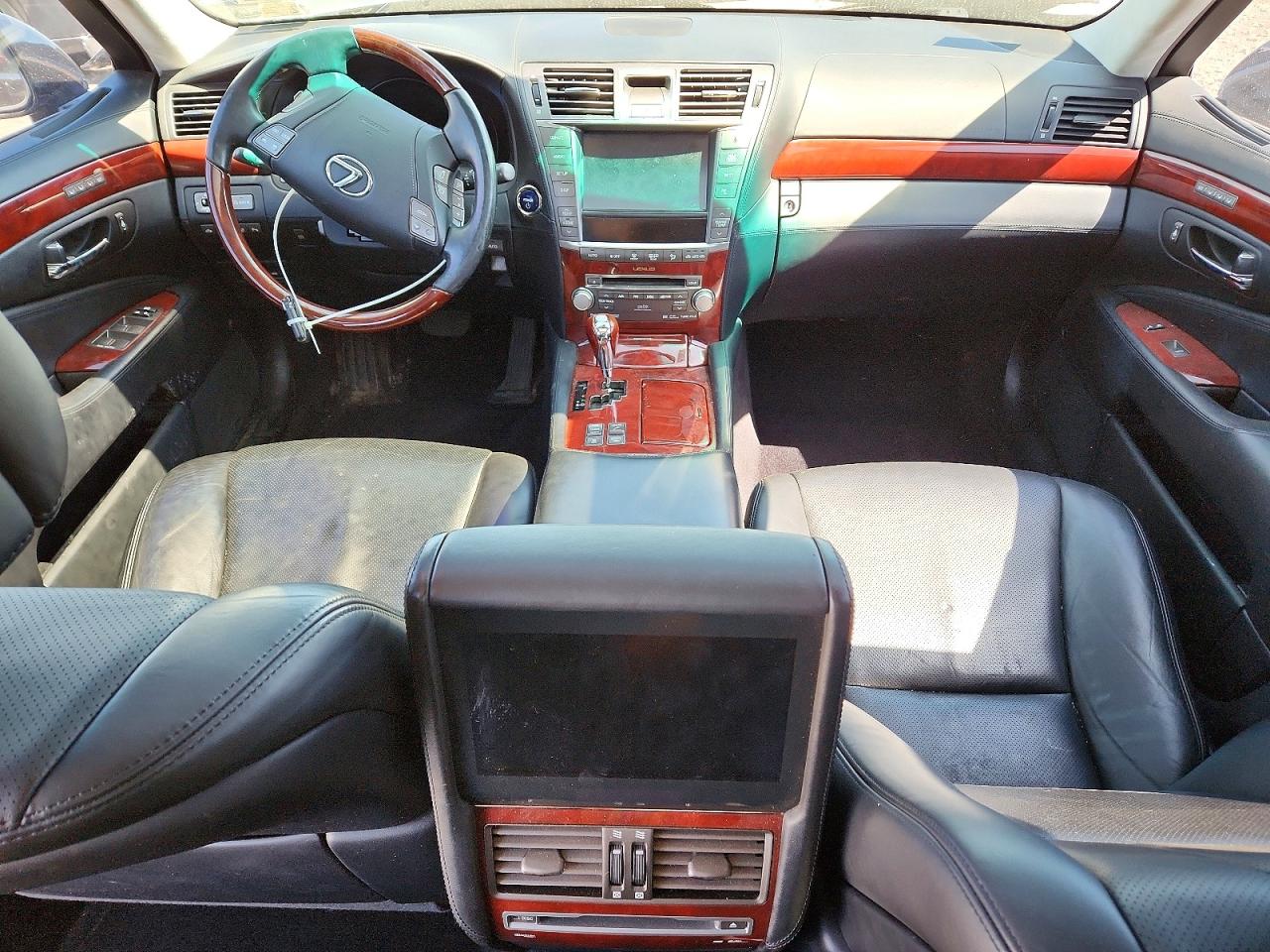 2010 Lexus Ls 600hl Black vin: JTHDU1EF5A5012480