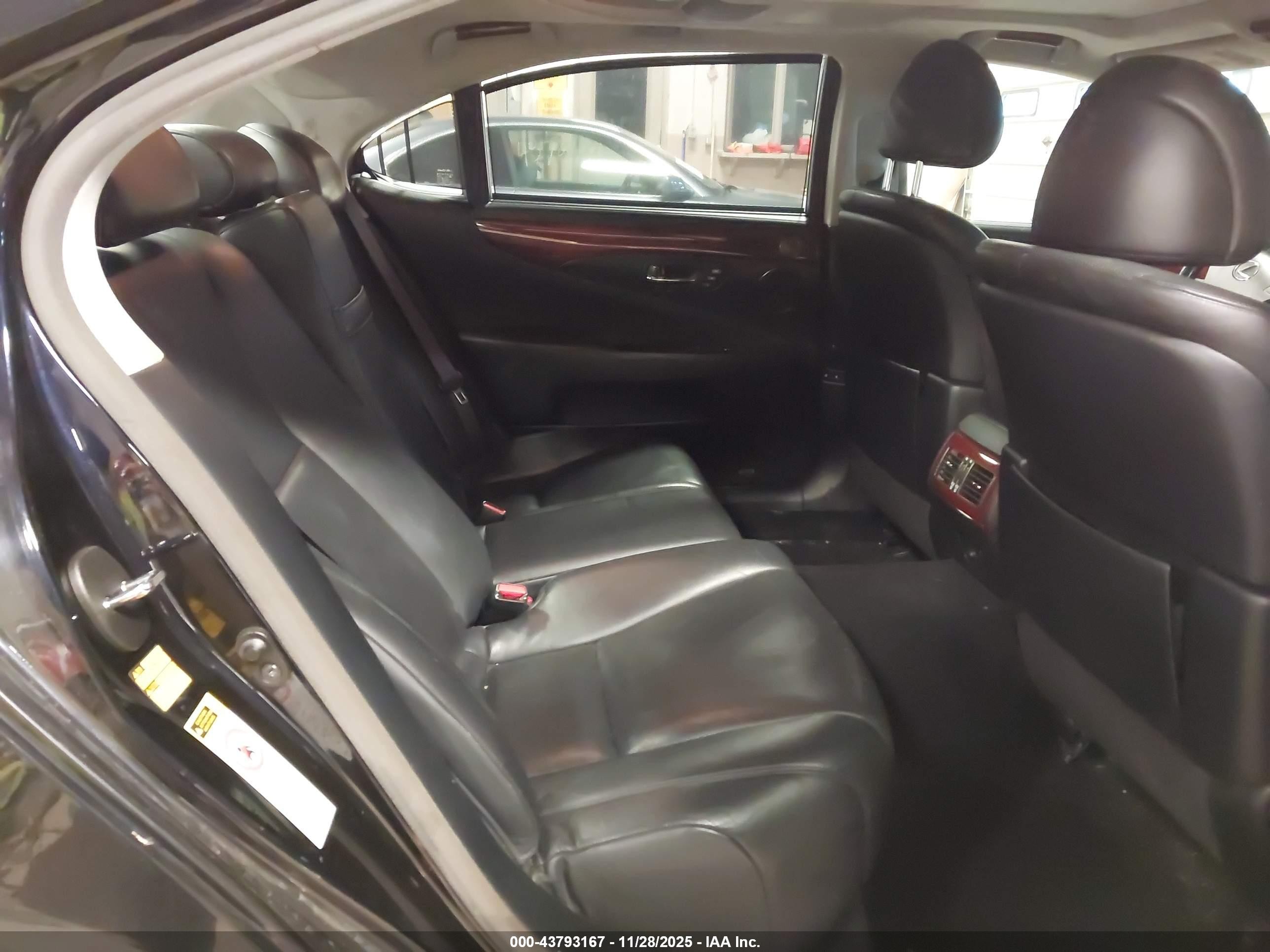 2008 Lexus Ls 600h   Черный vin: JTHDU46F085005043