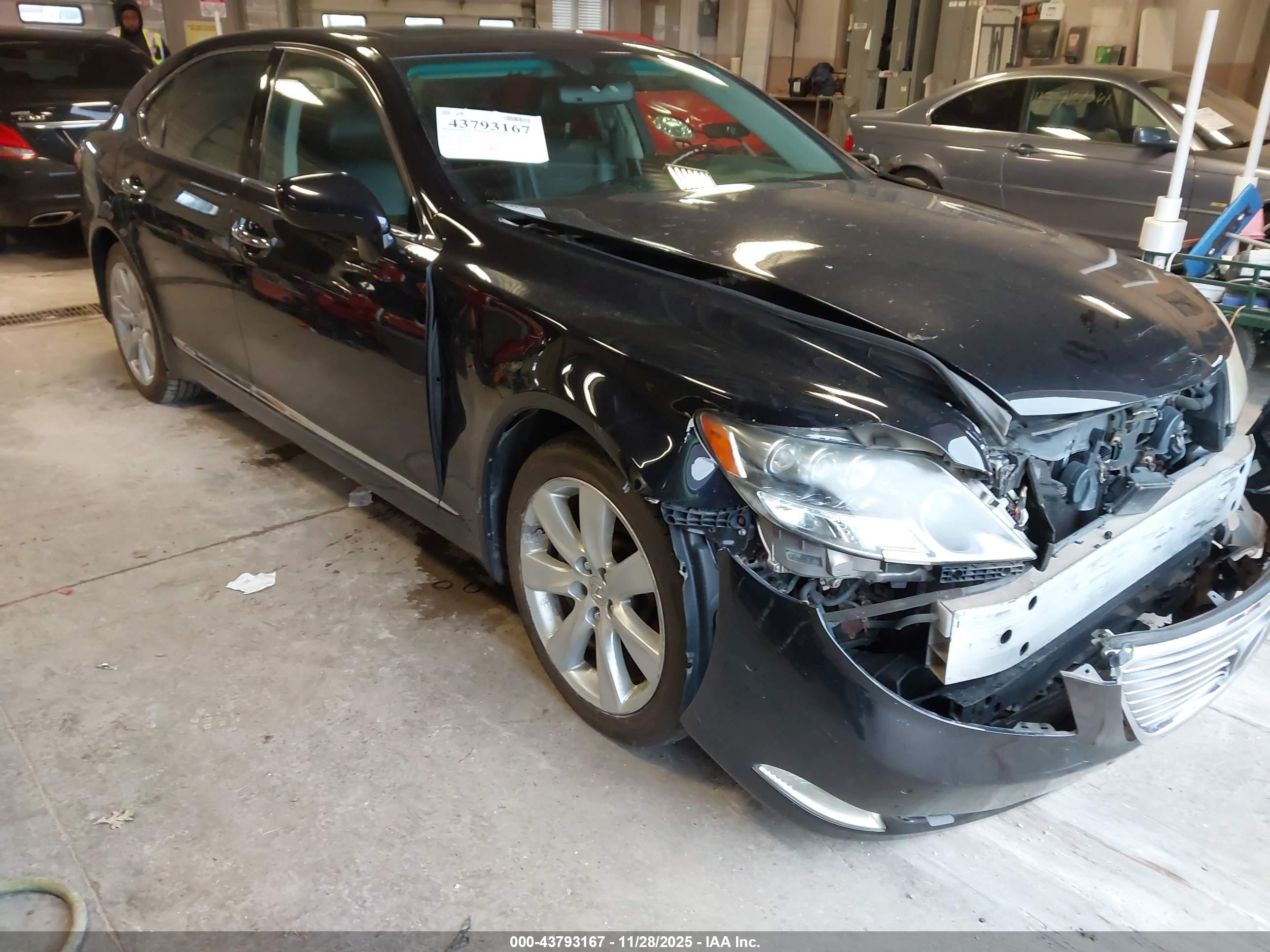 2008 Lexus Ls 600h   Черный vin: JTHDU46F085005043