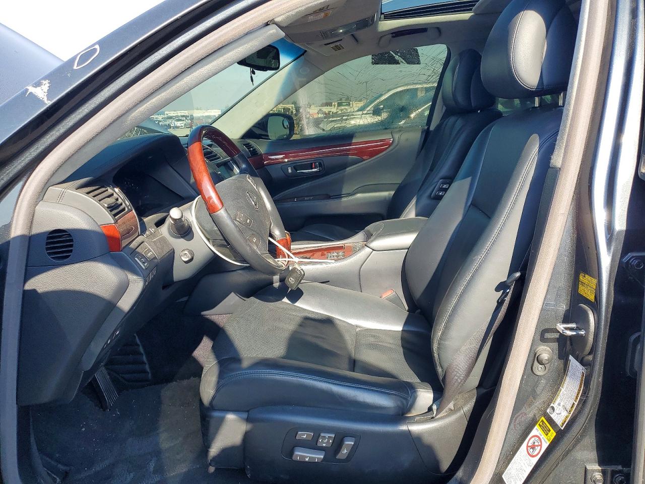 2008 Lexus Ls 600hl Charcoal vin: JTHDU46F185004337