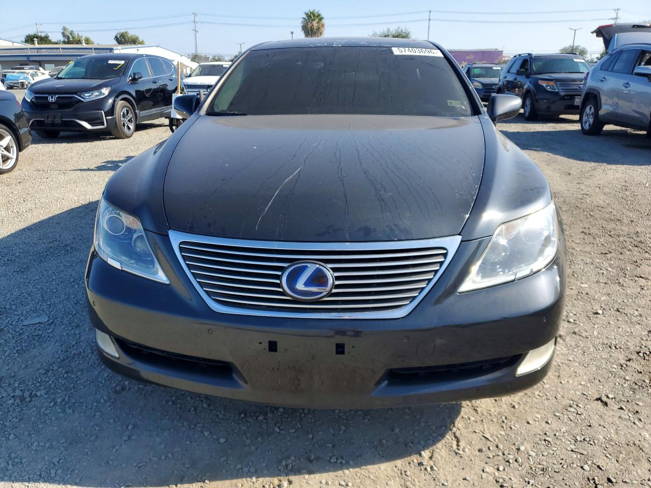 2008 Lexus Ls 600hl Charcoal vin: JTHDU46F185004337