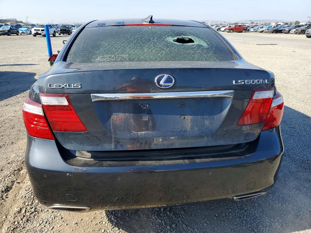 2008 Lexus Ls 600hl Charcoal vin: JTHDU46F185004337