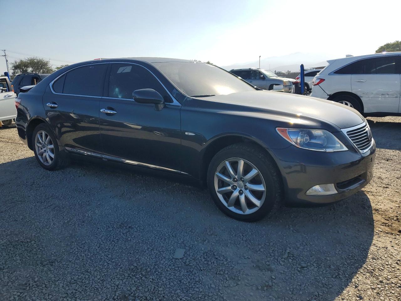 2008 Lexus Ls 600hl Charcoal vin: JTHDU46F185004337