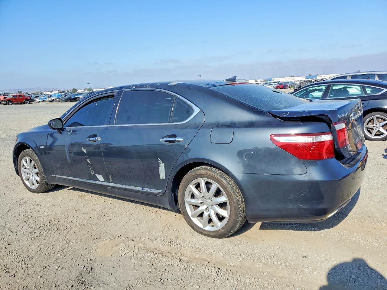 2008 Lexus Ls 600hl Charcoal vin: JTHDU46F185004337