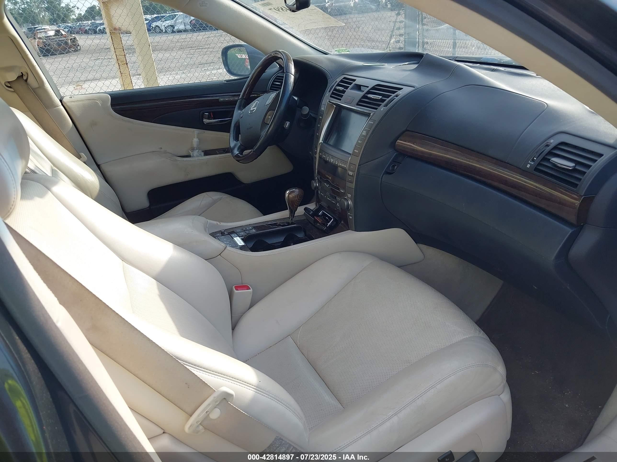 2008 Lexus Ls 600h   Gray vin: JTHDU46F485001206