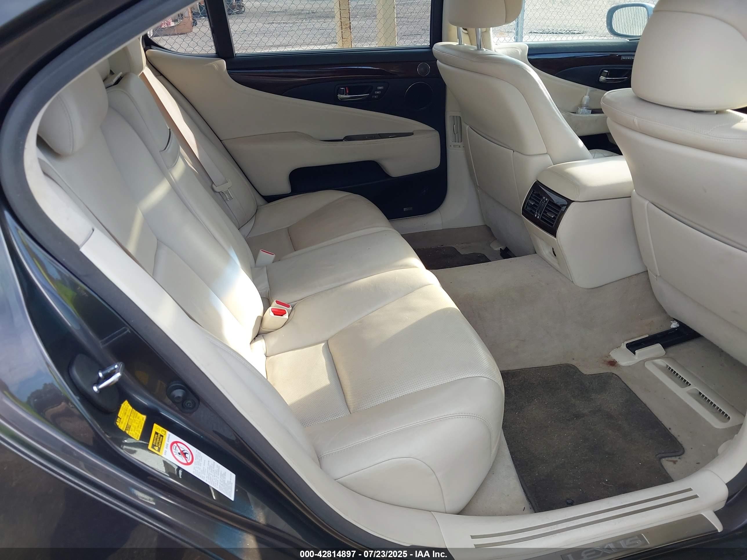 2008 Lexus Ls 600h   Gray vin: JTHDU46F485001206