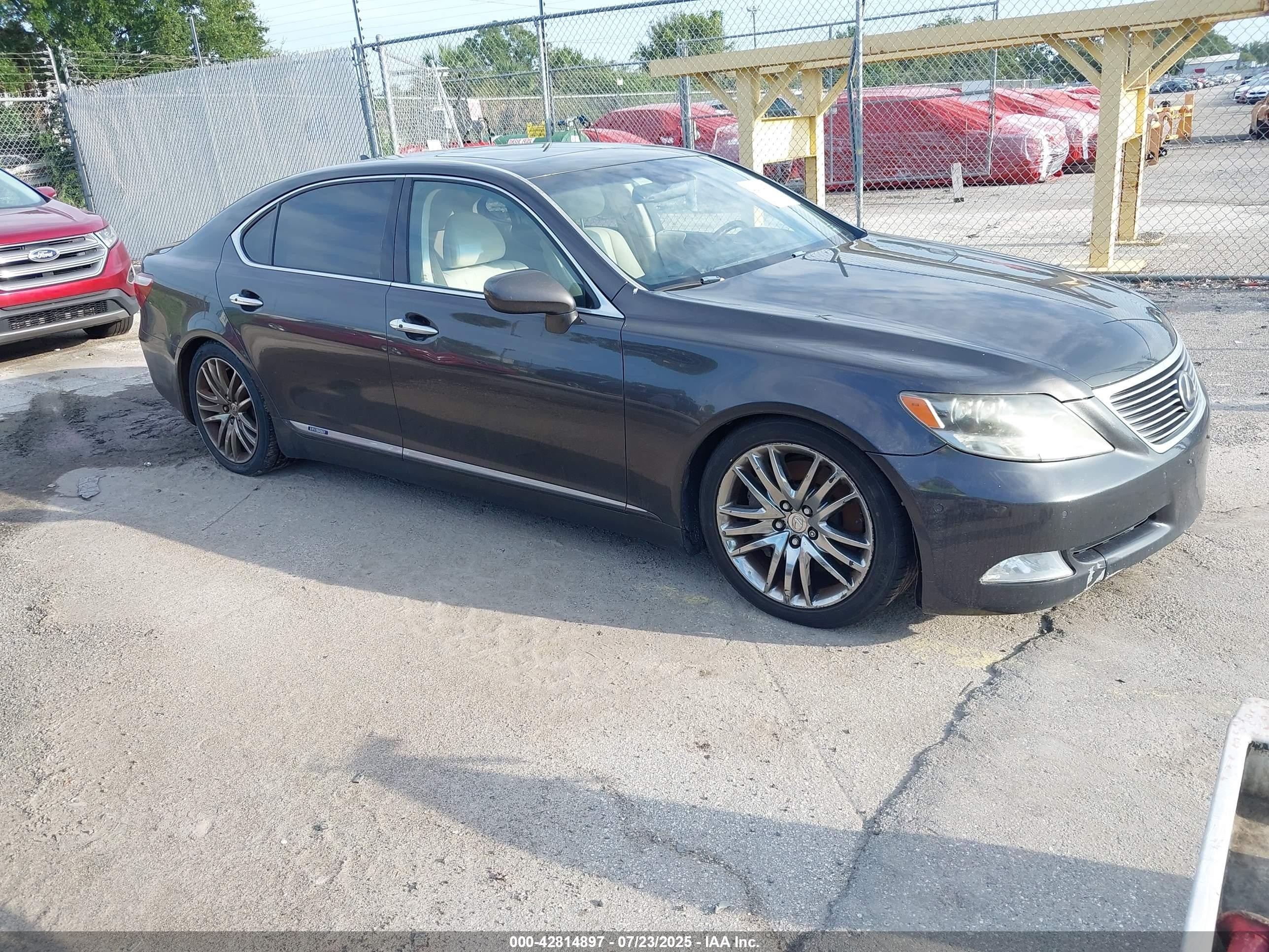 2008 Lexus Ls 600h   Gray vin: JTHDU46F485001206
