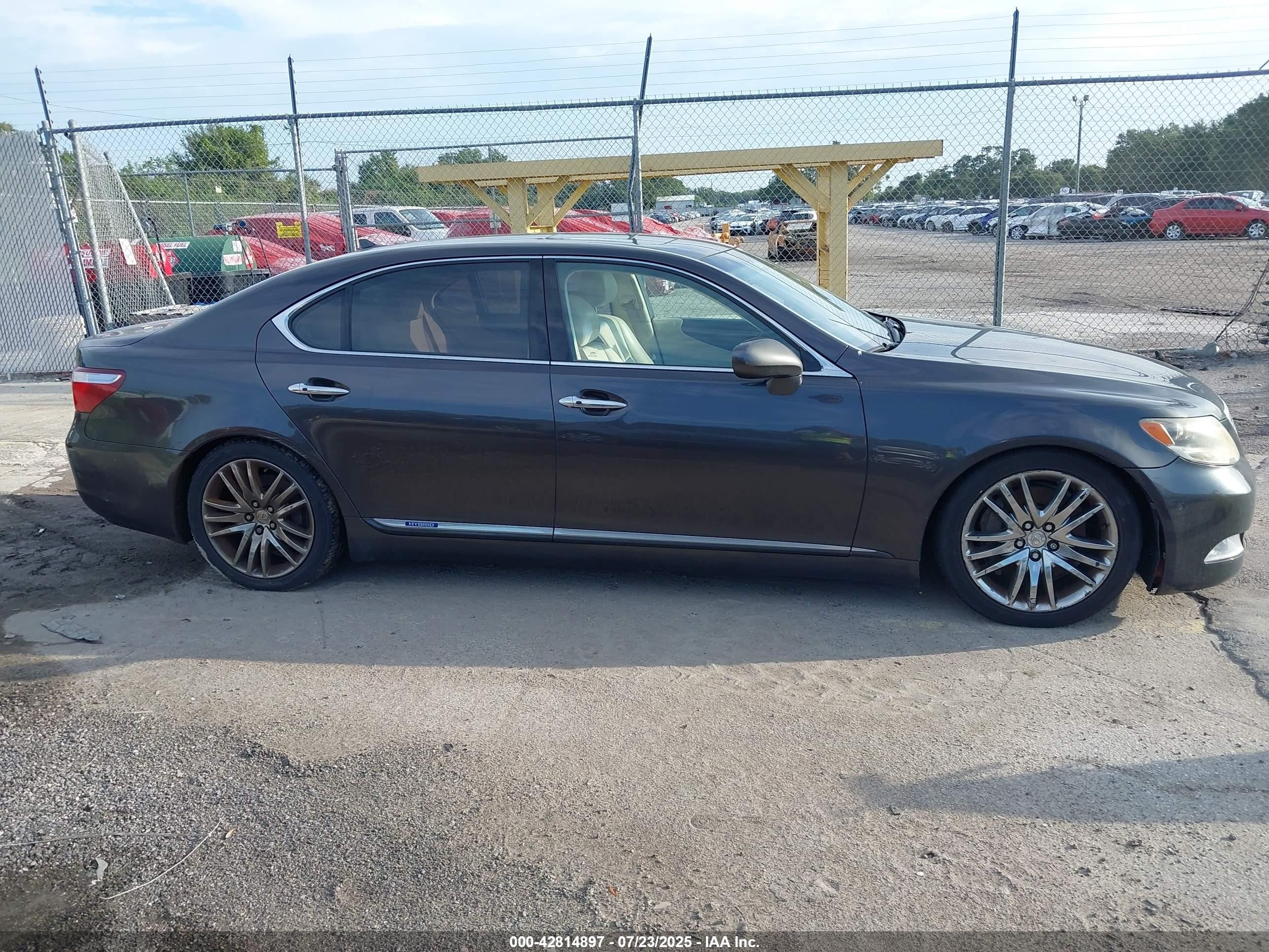 2008 Lexus Ls 600h   Gray vin: JTHDU46F485001206