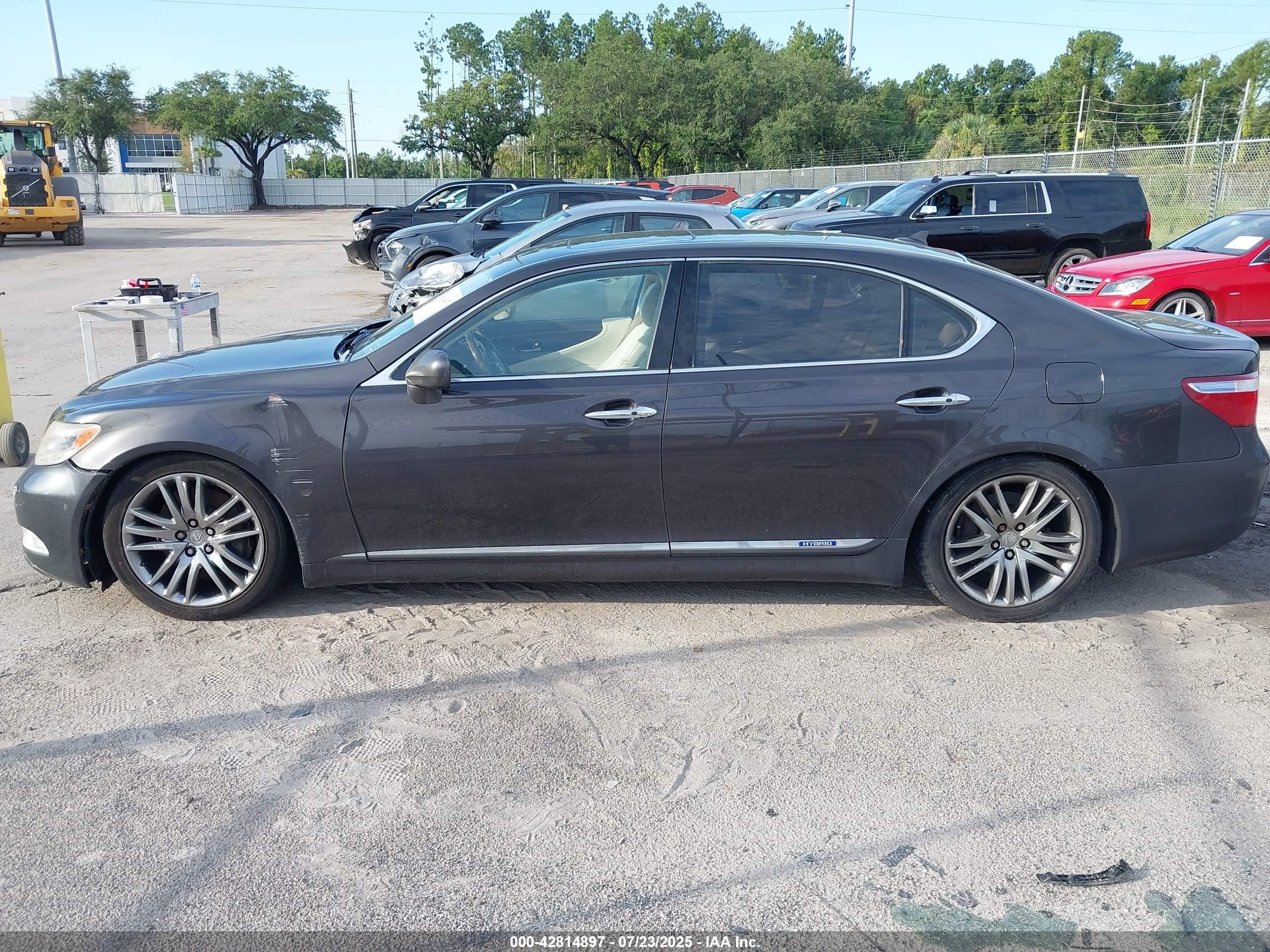2008 Lexus Ls 600h   Gray vin: JTHDU46F485001206