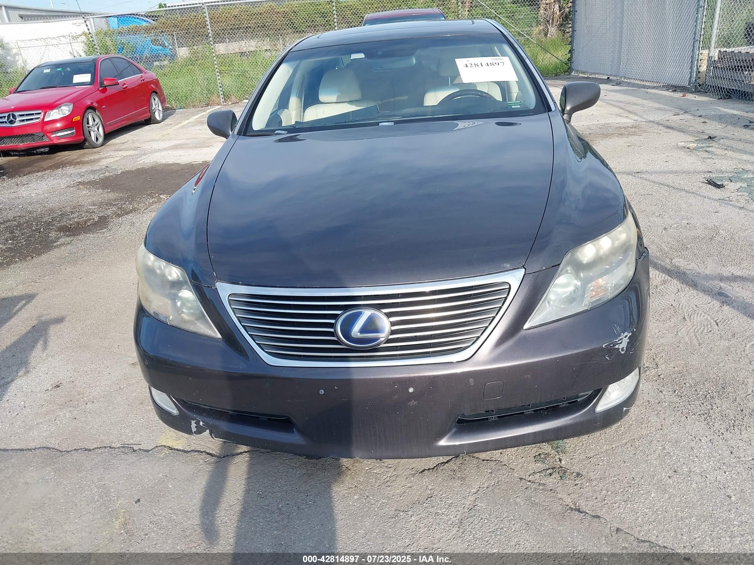 2008 Lexus Ls 600h   Gray vin: JTHDU46F485001206