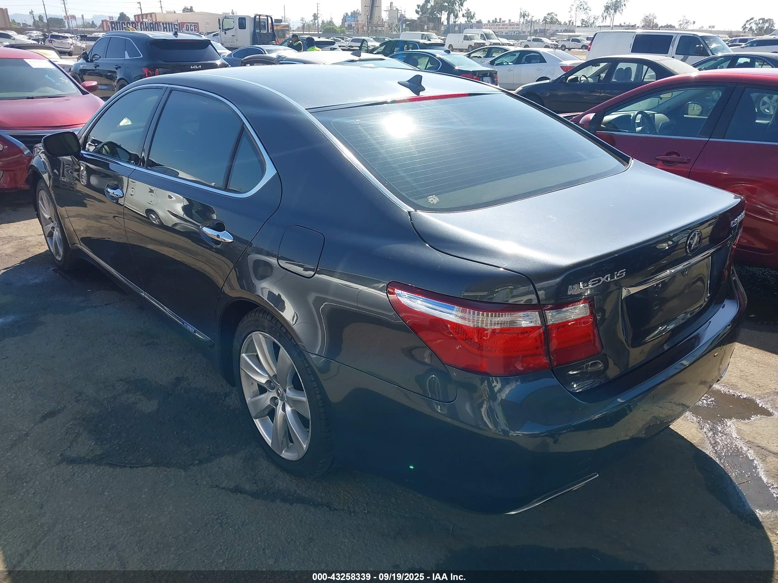 2008 Lexus Ls 600h   Gray vin: JTHDU46F485005806