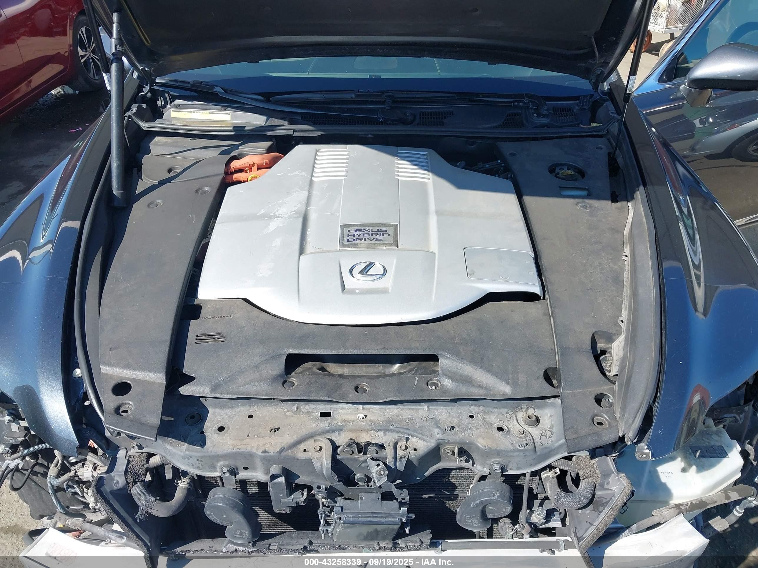 2008 Lexus Ls 600h   Gray vin: JTHDU46F485005806