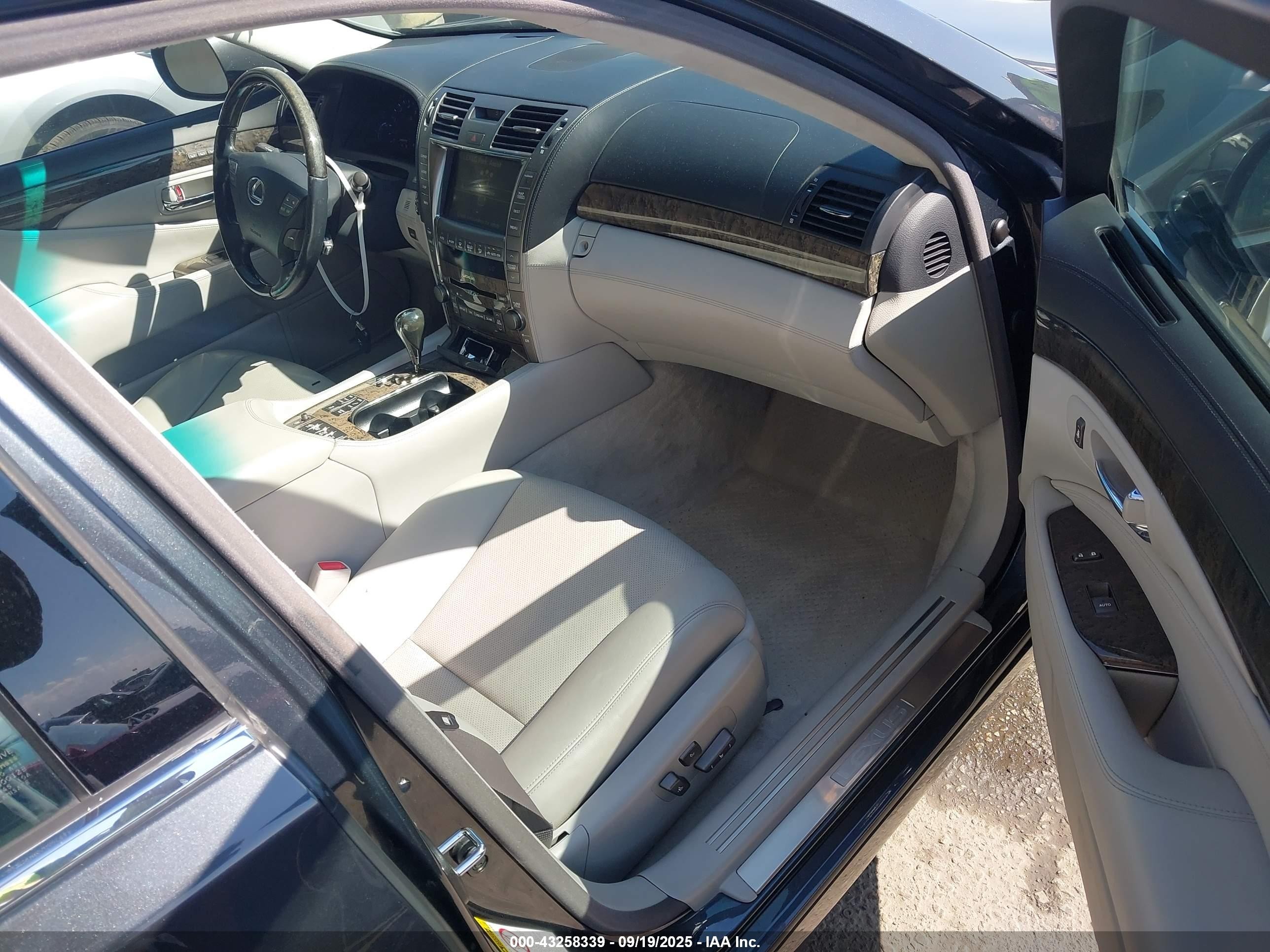 2008 Lexus Ls 600h   Gray vin: JTHDU46F485005806