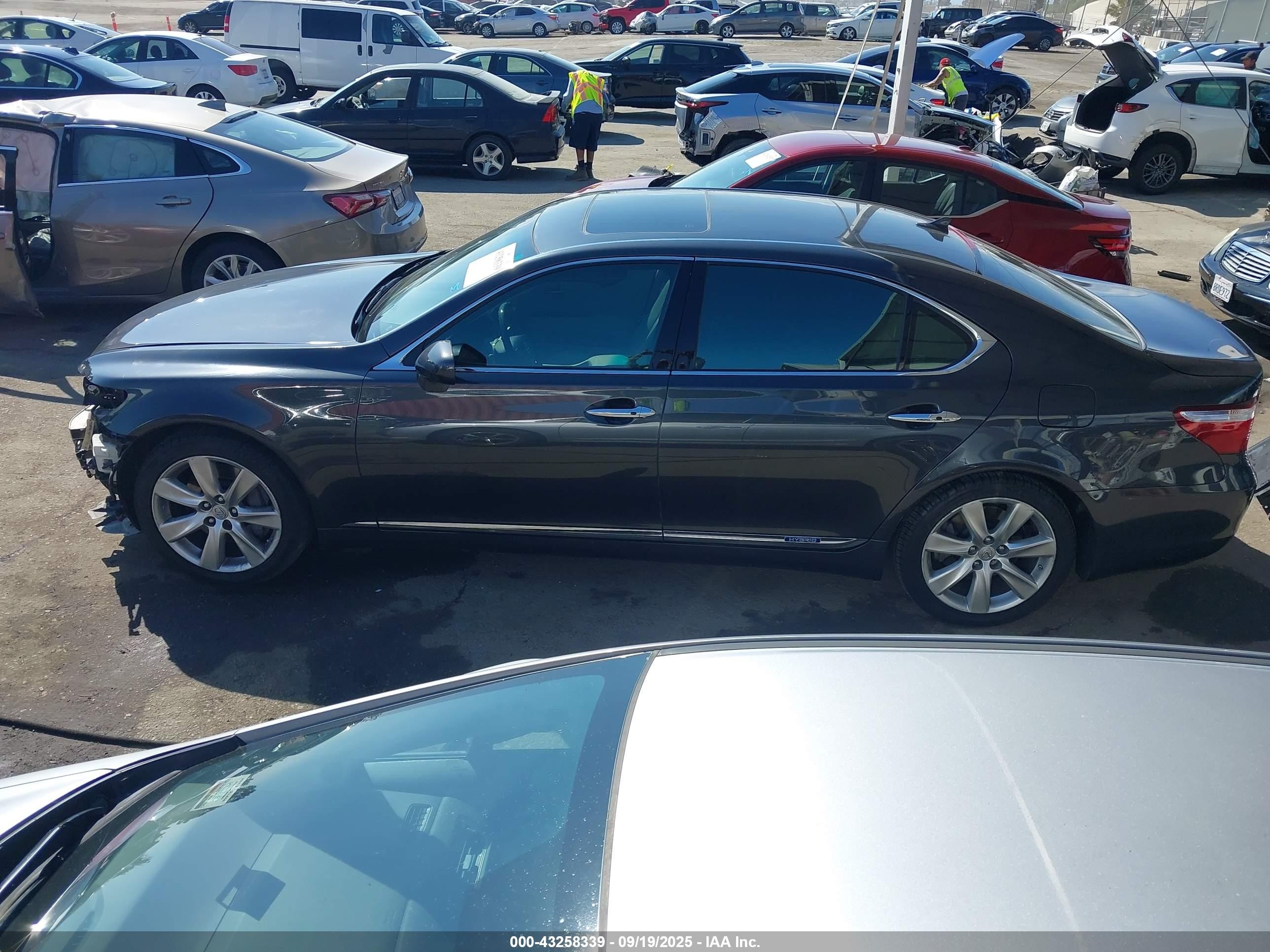 2008 Lexus Ls 600h   Gray vin: JTHDU46F485005806