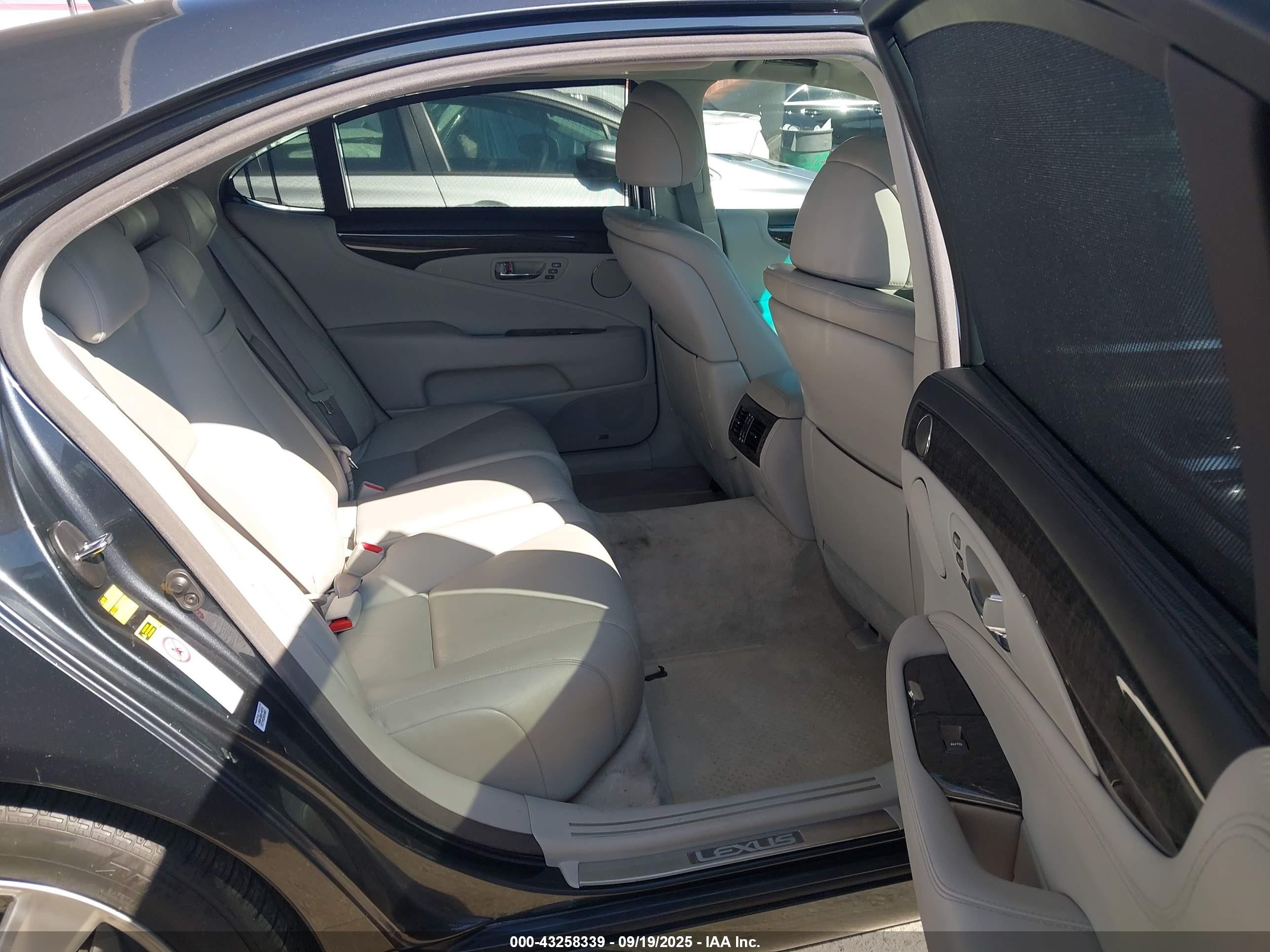 2008 Lexus Ls 600h   Gray vin: JTHDU46F485005806