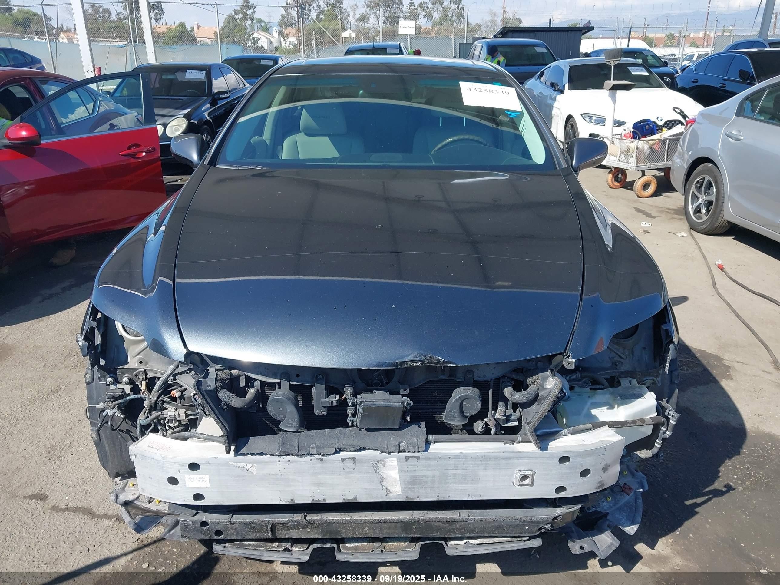2008 Lexus Ls 600h   Gray vin: JTHDU46F485005806
