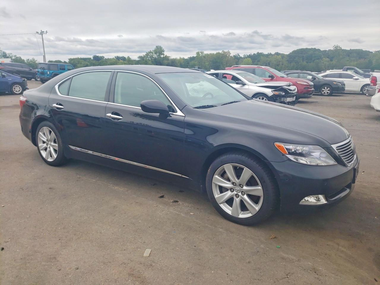 2008 Lexus Ls 600hl Black vin: JTHDU46F585004485