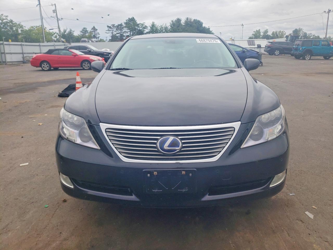 2008 Lexus Ls 600hl Black vin: JTHDU46F585004485