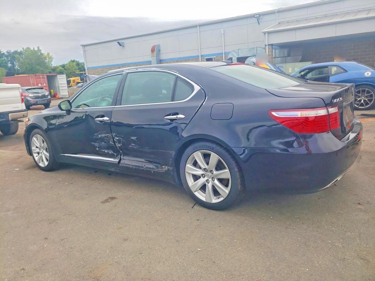 2008 Lexus Ls 600hl Black vin: JTHDU46F585004485