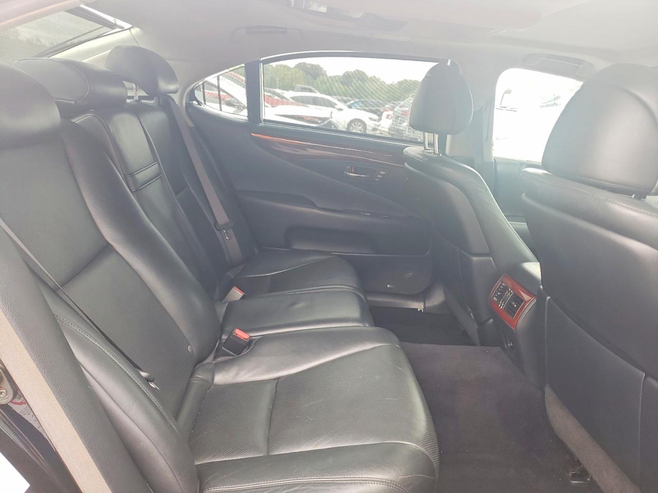 2008 Lexus Ls 600hl Black vin: JTHDU46F585004485