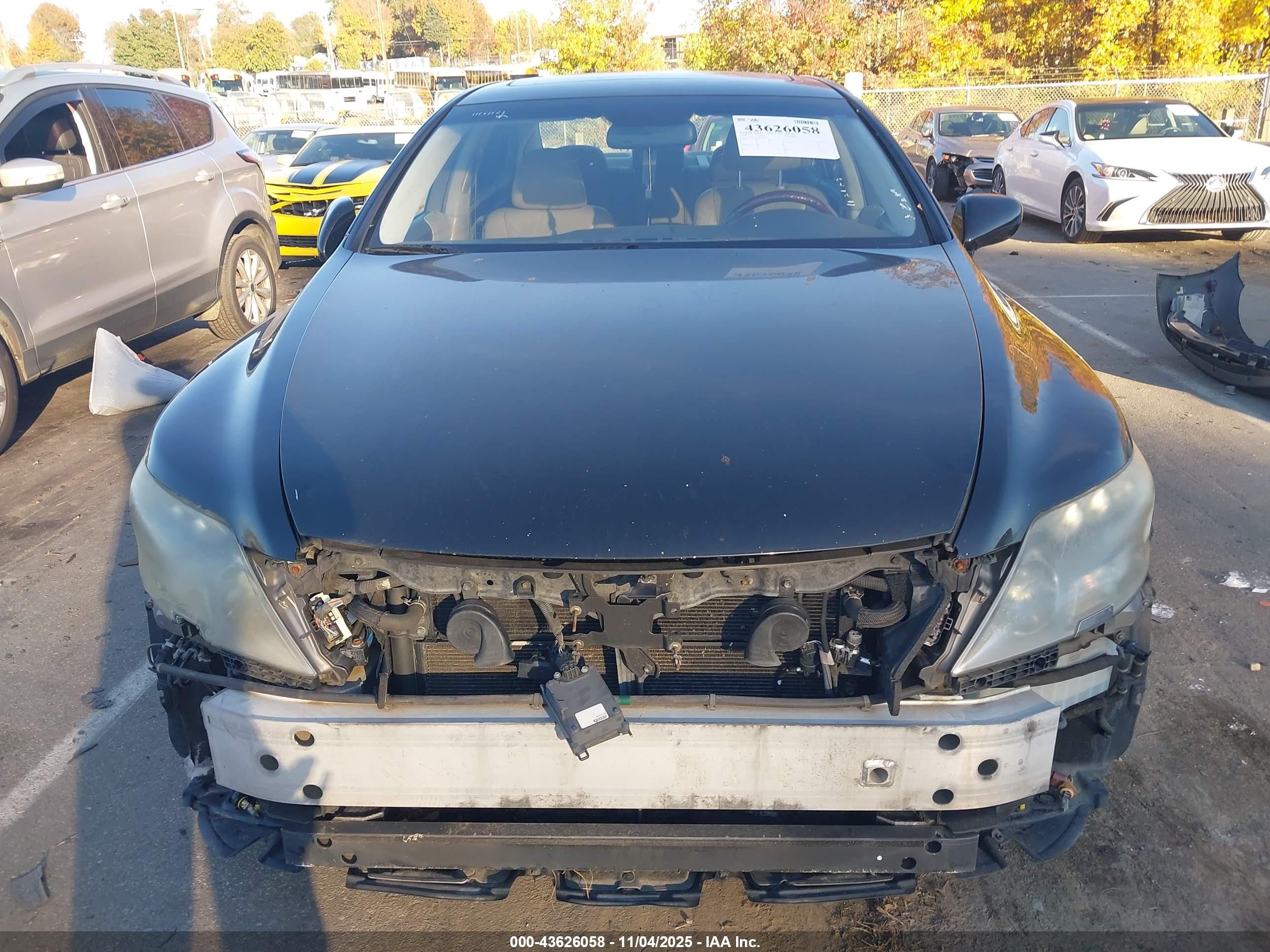 2008 Lexus Ls 600h   Black vin: JTHDU46F785002480