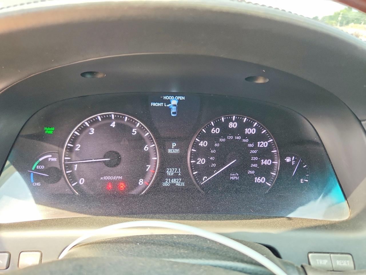 2008 Lexus Ls 600hl Black vin: JTHDU46F985005445