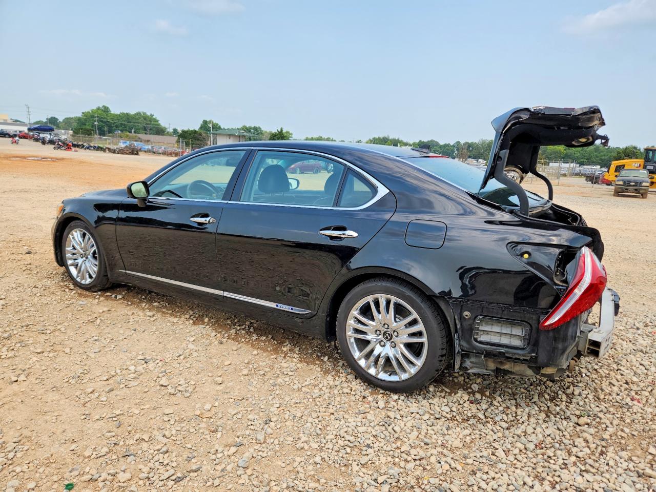 2008 Lexus Ls 600hl Black vin: JTHDU46F985005445