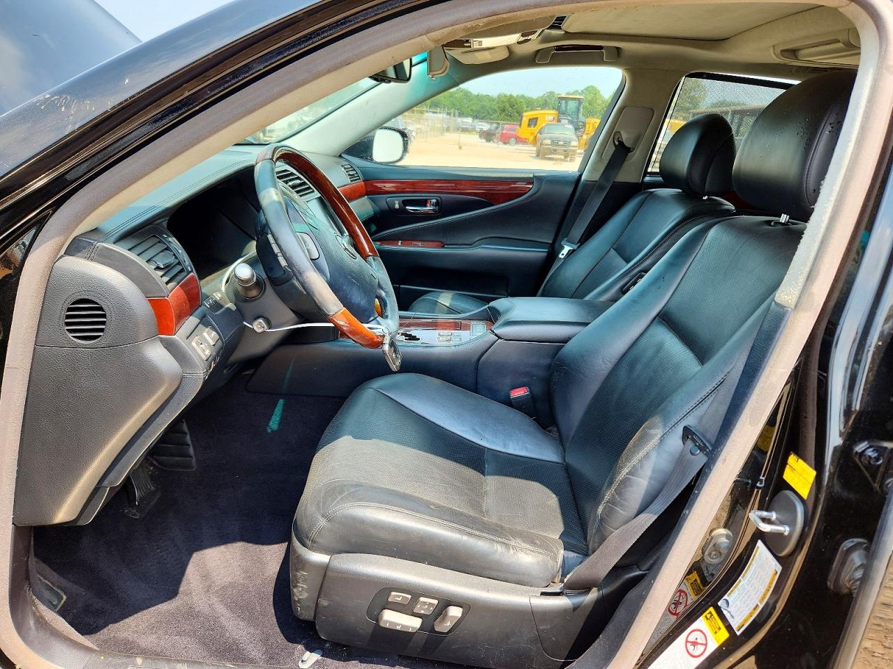 2008 Lexus Ls 600hl Black vin: JTHDU46F985005445